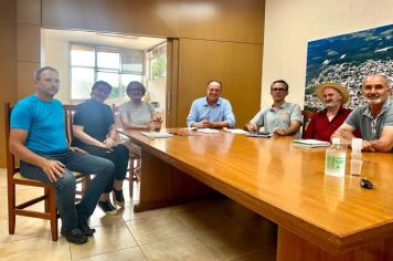 Diretoria do ATUAR esteve em reunião com o prefeito