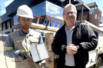 Instalação de Lâmpadas de LED no Município