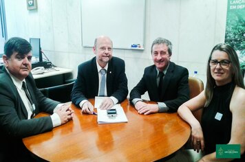 Prefeito Rogerio Fachinetto retorna de viagem à Brasília