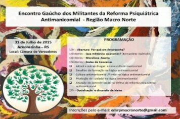 Encontro Gaúcho dos Militantes da Reforma Psiquiátrica Antimanicomial – Região Macro