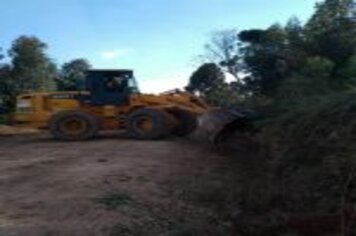 INICIOU NA SEMANA QUE PASSOU A OBRA DE PAVIMENTAÇÃO DA LINHA SABADIN