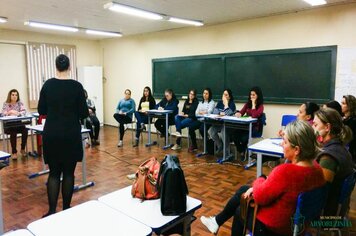Secretaria de Educação realizou formação sobre alimentação escolar