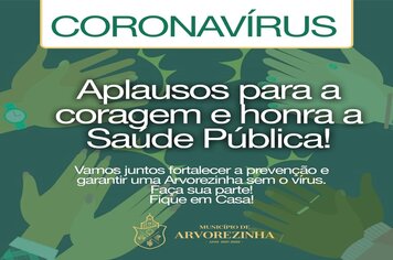 NOSSOS SINCEROS APLAUSOS A SECRETARIA DE SAÚDE