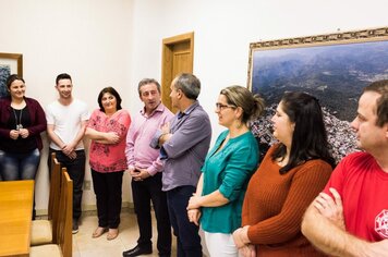 Prefeito recebe Deputado Federal Marco, do PT