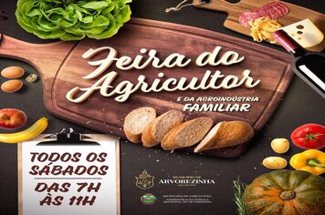 FEIRA DO AGRICULTOR SEGUE ACONTECENDO TODOS OS SÁBADOS