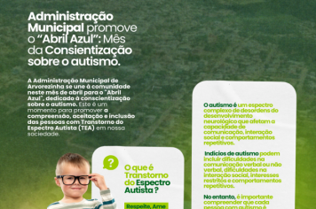  Abril Azul: Mês da Conscientização Sobre o Autismo.