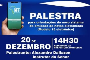 Participe e tire todas as suas dúvidas sobre a emissão de Notas Eletrônicas do Modelo 15