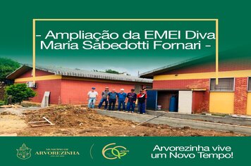 AMPLIAÇÃO DE SALAS DE AULA PARA MAIS VAGAS NA REDE DE EDUCAÇÃO INFANTIL