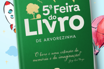 5ª Feira do Livro acontecerá nos dias 19 e 20 de Maio