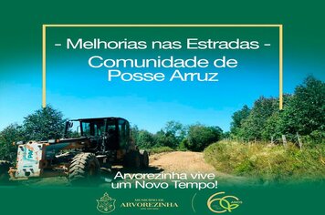 MELHORIAS NAS ESTRADAS DO INTERIOR