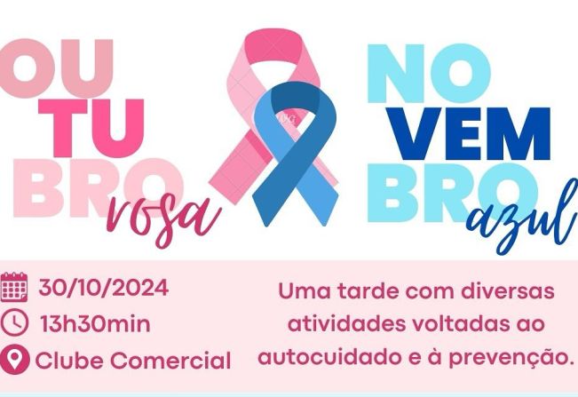 Campanha de Outubro Rosa e Novembro Azul 