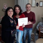 CURSO DE AUXILIAR DE CABELEIREIRO FOI CONCLUÍDO HOJE
