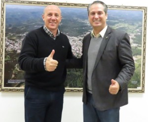 Prefeito recebeu Major Ricardo
