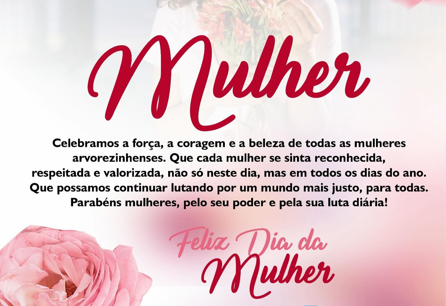 Feliz Dia Internacional da Mulher!