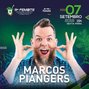 MARCOS PIANGERS ESTARÁ NA 9ª FEMATE