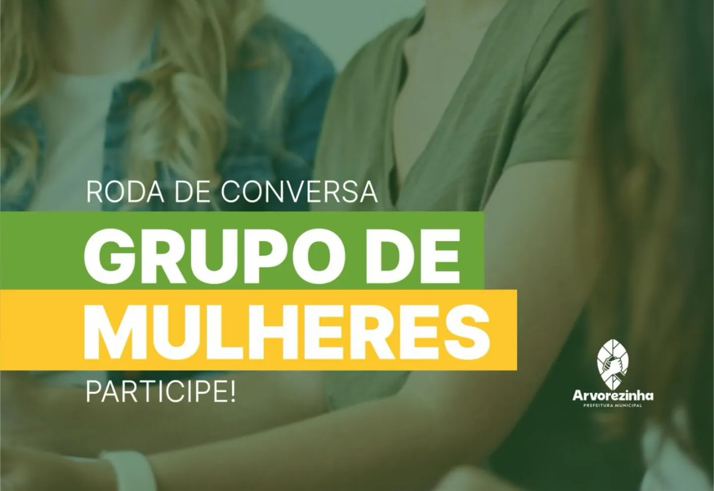 Roda de conversa para fortalecer, acolher e inspirar!