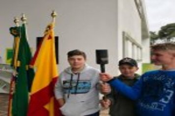 Foto - MUNICÍPIO RECEBE O FOGO SIMBÓLICO DA PÁTRIA