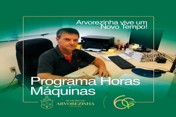 PROGRAMA DE INCENTIVOS HORAS MÁQUINA ESTÁ SENDO OFERECIDO
