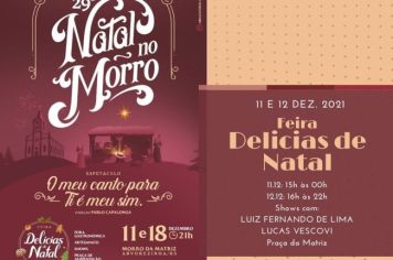29º NATAL NO MORRO APRESENTA: DELICIAS DE NATAL