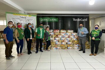 LOJA QUERO-QUERO FAZ DOAÇÃO DE CESTAS BÁSICAS