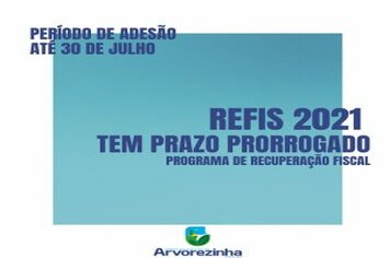 ️REFIS 2021 TEM PRAZO DE ADESÃO PRORROGADO ATÉ 30 DE JULHO – PROGRAMA DE RECUPERAÇÃO FISCAL‼️