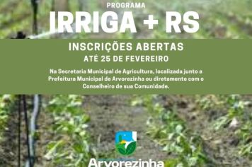 PROGRAMA IRRIGA MAIS RS