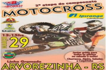 Motocross movimentará o fim de semana