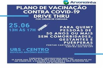 ATENÇÃO‼ SEXTA-FEIRA 25 DE JUNHO‼ PESSOAS ACIMA DE 50 ANOS COMPLETOS, GESTANTES E PUÉRPERAS PODERÃO RECEBER A VACINA CONTRA A COVID-19 COM A PRIMEIRA DOSE