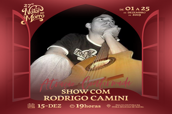 CONFIRA A PROGRAMAÇÃO DE DOMINGO DA FEIRA DELICIAS DE NATAL