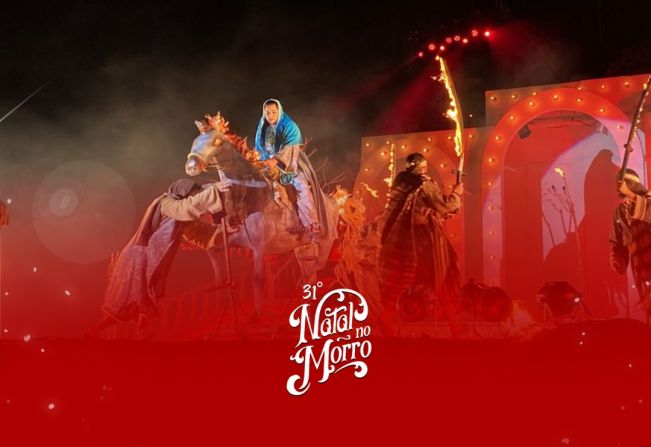 O 31º Natal no Morro - Estreia do espetáculo - 