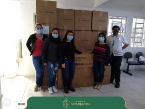 SECRETARIA DE SAÚDE RECEBE EPIS DO GOVERNO DO ESTADO
