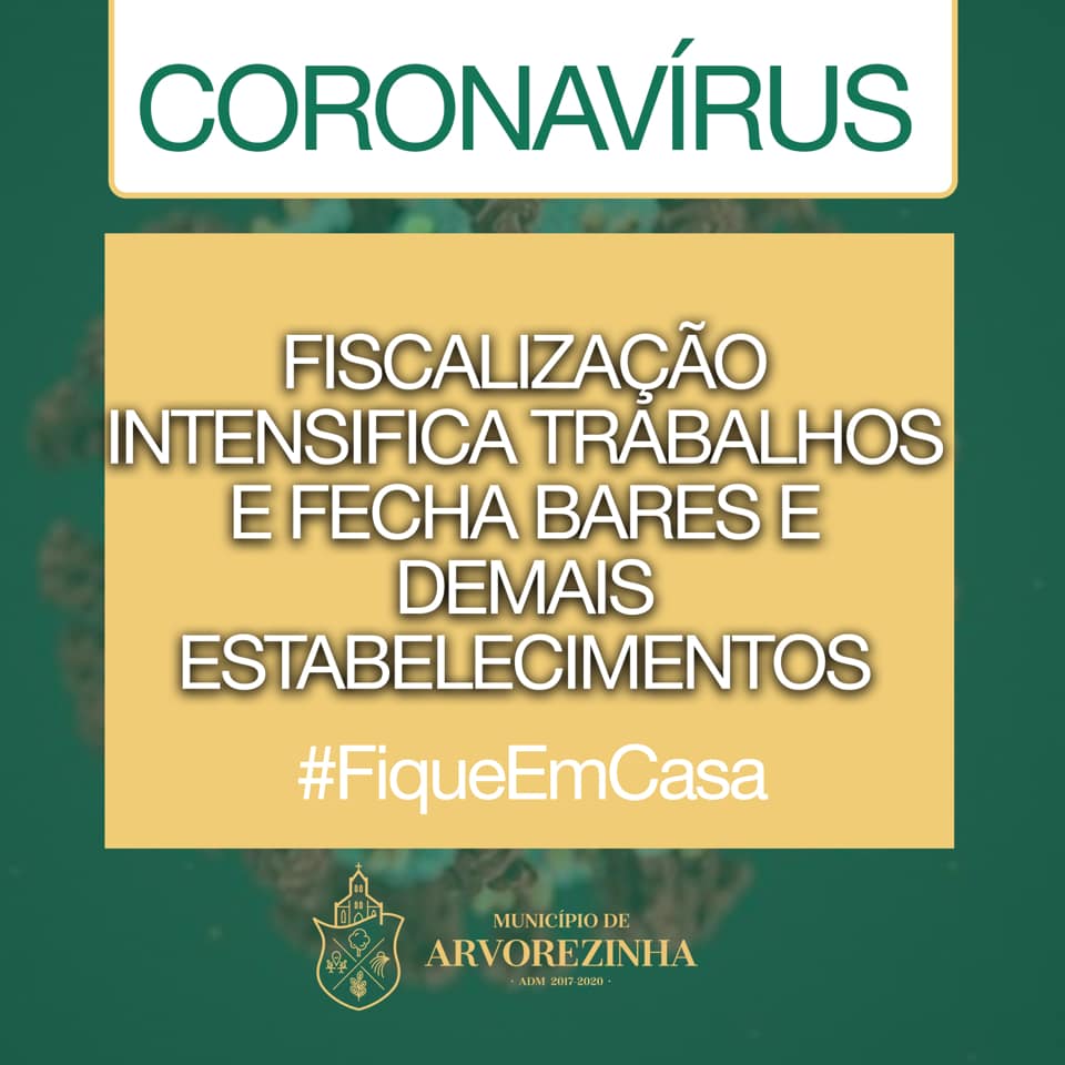 FISCALIZAÇÃO INTENSIFICA TRABALHOS: BARES FECHADOS!