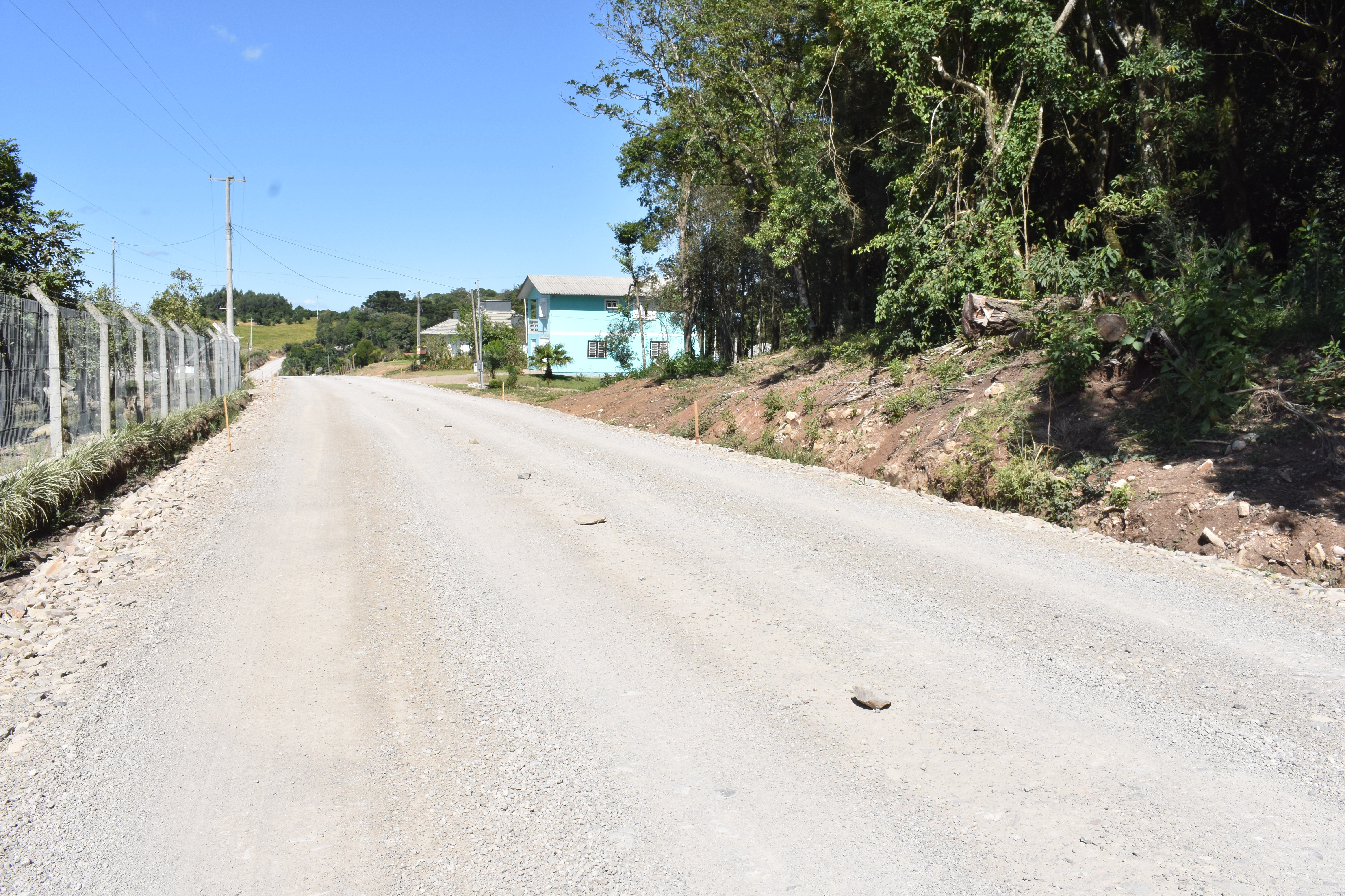 PAVIMENTAÇÃO NA LINHA SABADIN E RUA 20 DE SETEMBRO DEVERÁ INICIAR EM BREVE