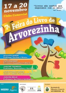 VEM AÍ A 7ª EDIÇÃO DA FEIRA DO LIVRO DE ARVOREZINHA‼️