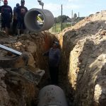 REDE DE ESGOTO ESTÃO SENDO CONSTRUÍDAS