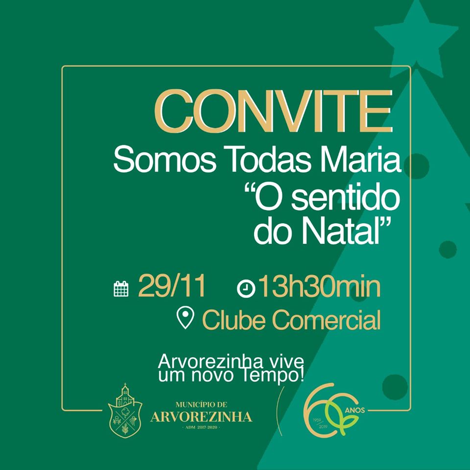 SEXTA-FEIRA (29) ACONTECE MAIS UM EVENTO DO PROJETO SOMOS TODAS MARIA