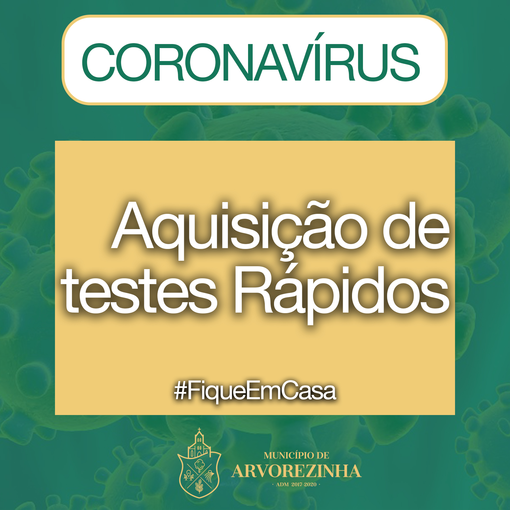 TESTES RÁPIDOS PARA COVID-19 DEVERÁ CHEGAR NO INICIO DE ABRIL